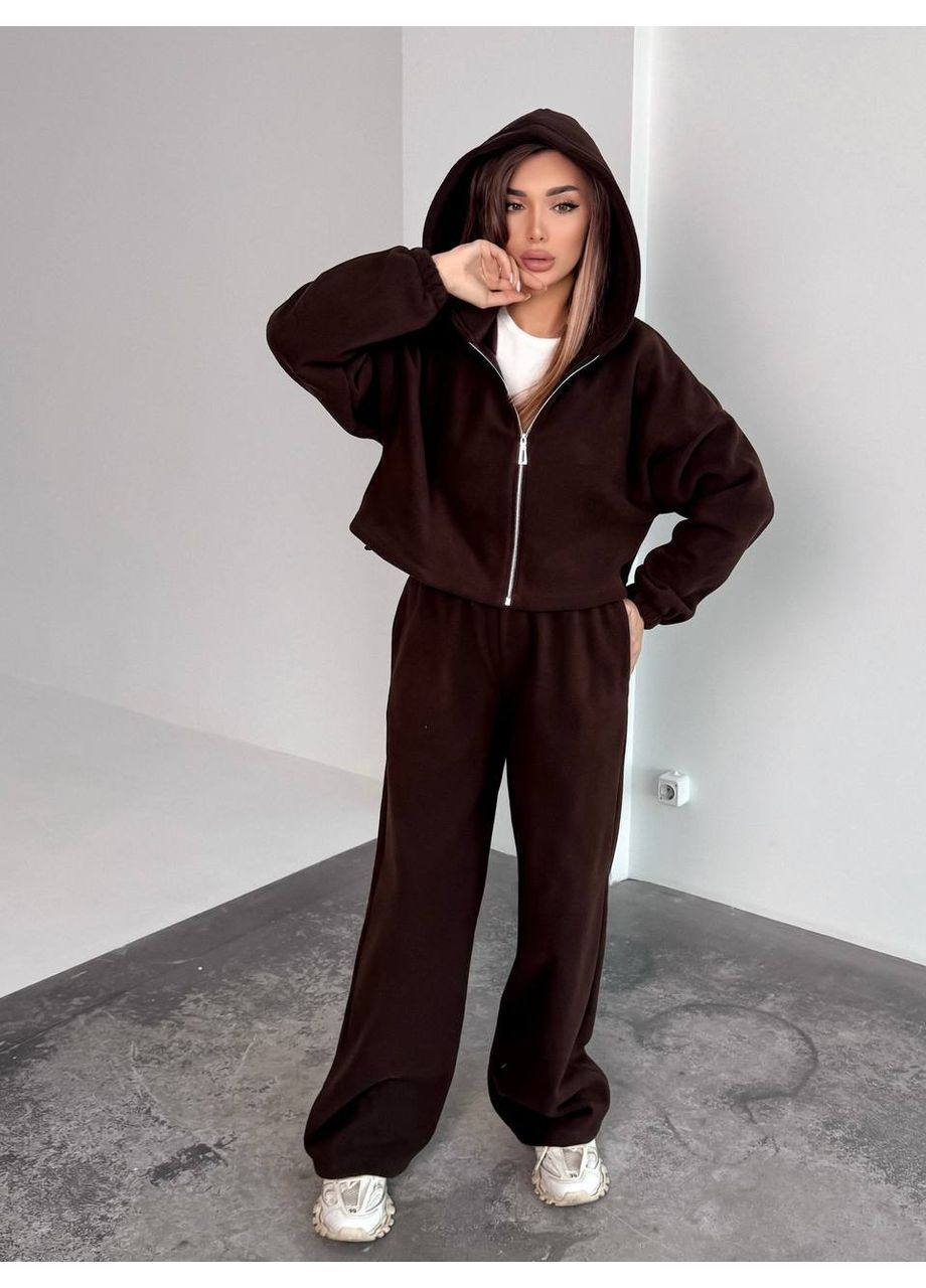 Жіночий флісовий спортивний костюм FINO Mode (369339566)