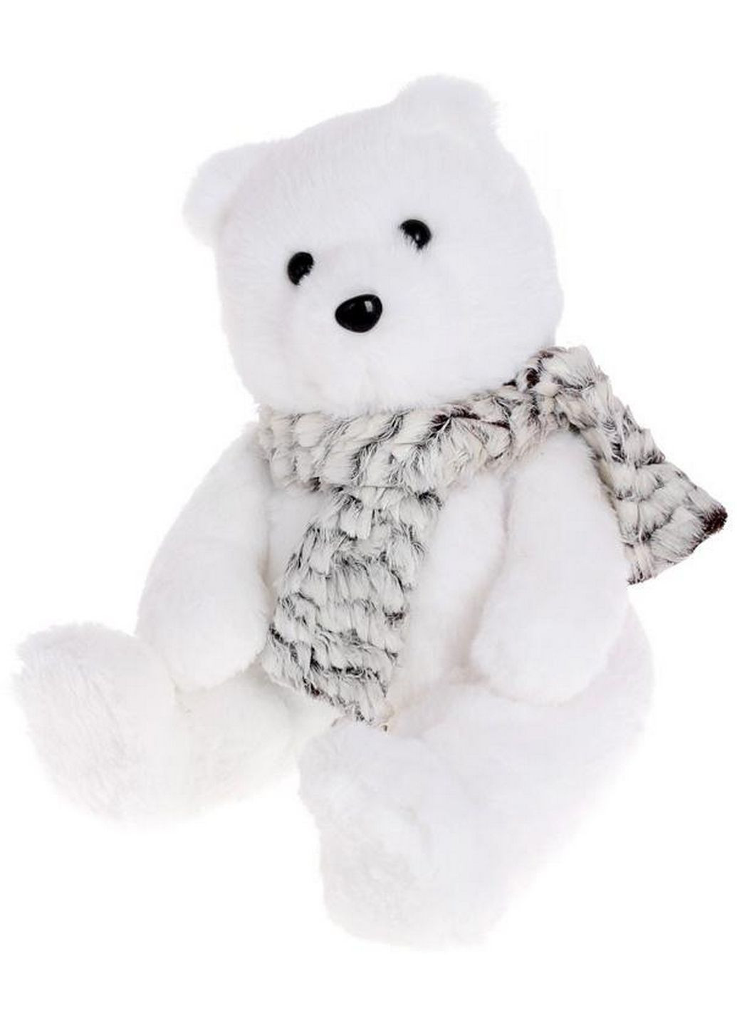 Декоративна іграшка "Білий Ведмедик" 25х18х29 см Bona (289463762)