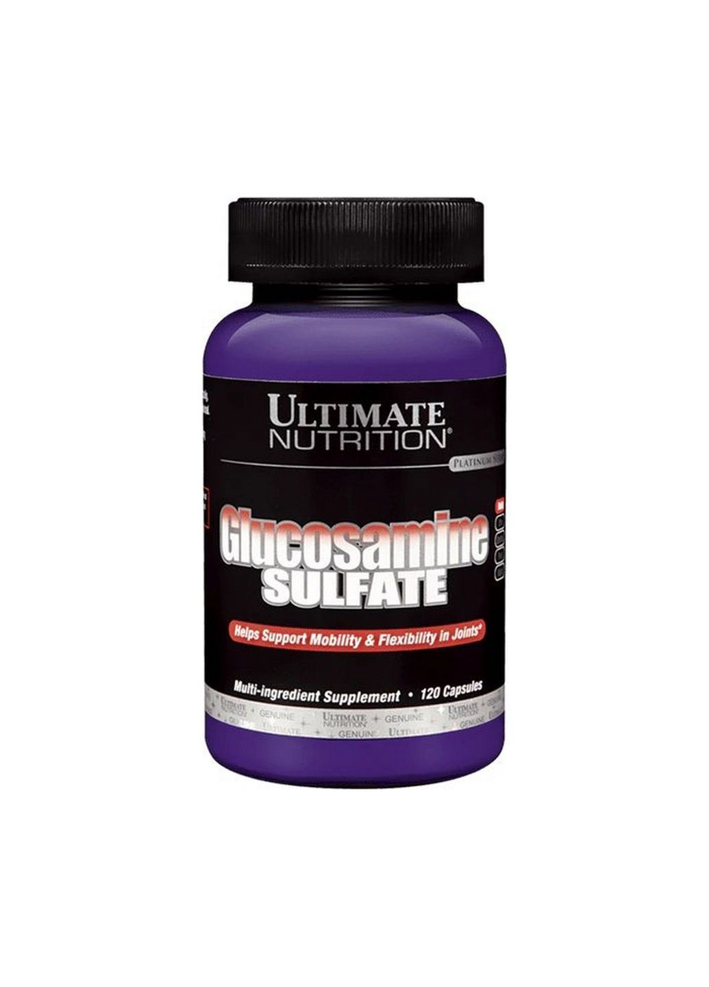 Препарат для суставов и связок Ultimate Glucosamine Sulfate, 120 капсул Ultimate Nutrition (293477707)
