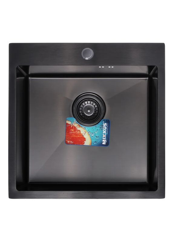 Мойка Черная MX5050200x1.0-PVD (MX0578) Mixxus (315441941)