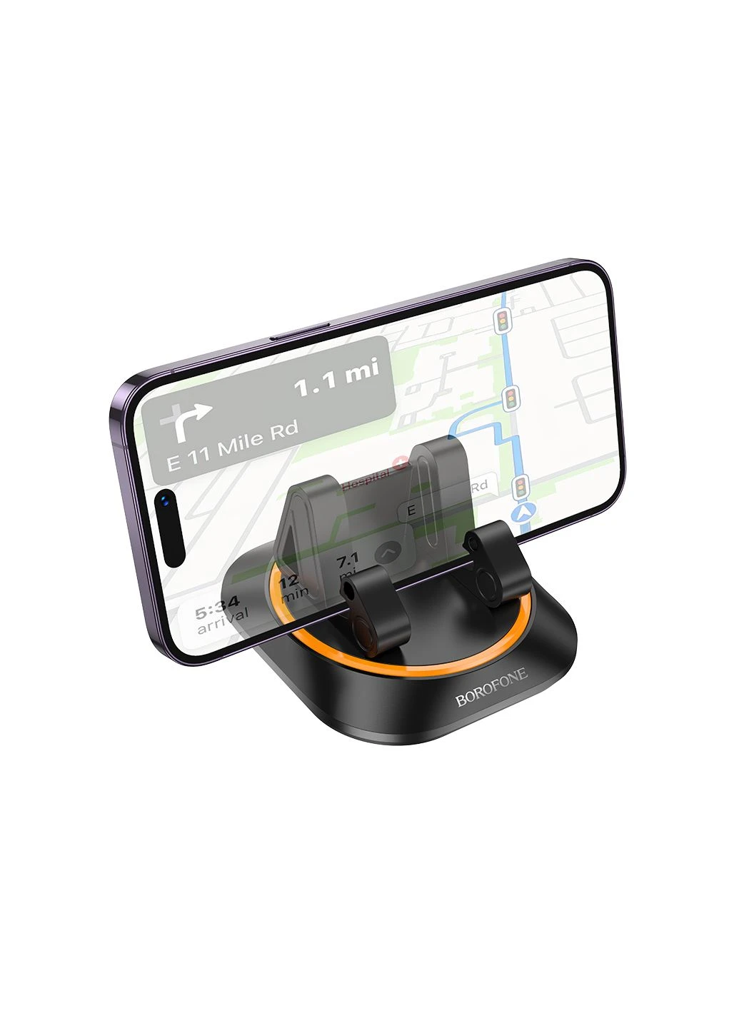 Автотримач для телефона car holder for dashboard Borofone BH116 Vicktory (378306391)