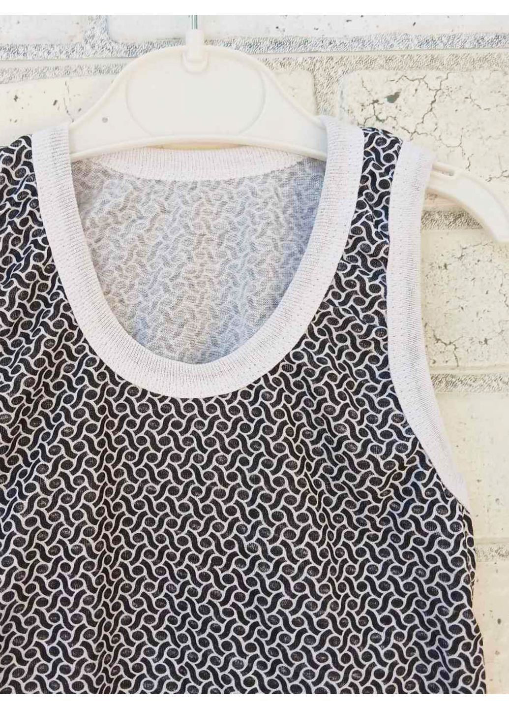 Серый детский комплект майка с трусами для мальчика, кулир No Brand