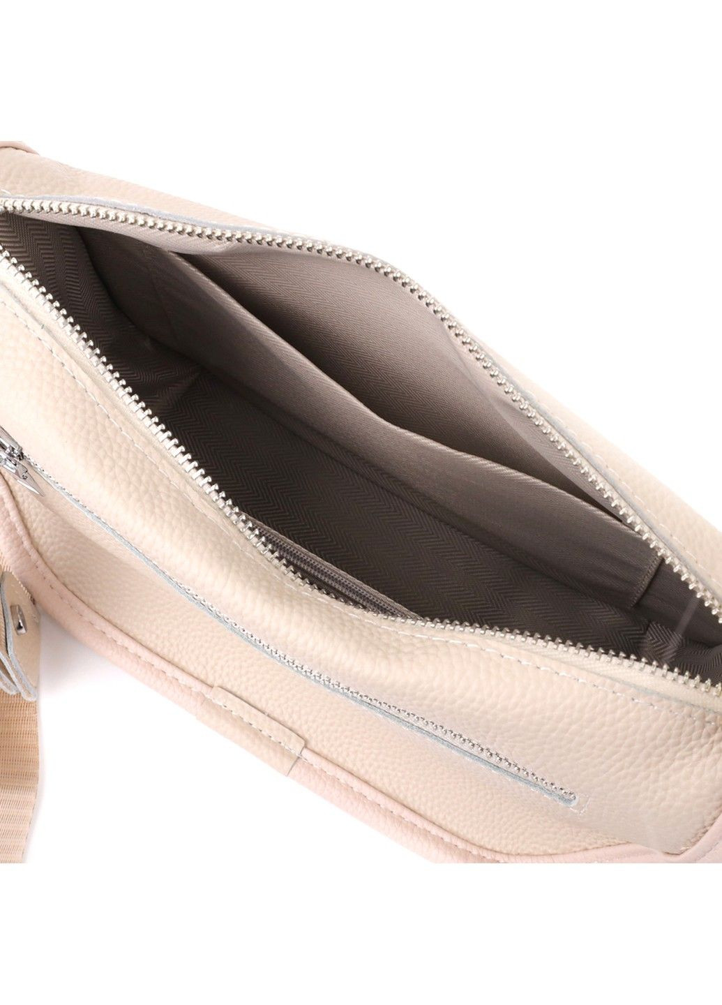 Стильна сумка для жінок із натуральної шкіри 23010 Білий Vintage (356452181)