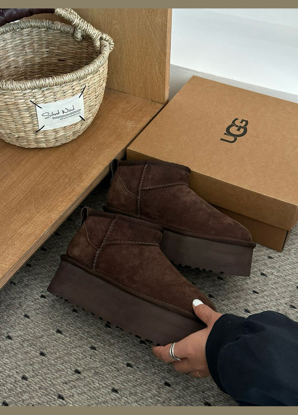 Угги Ugg classic mini platform ultra 5 cm Sb (308249884)