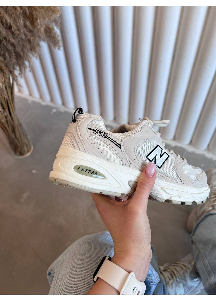 Кросівки жіночі New Balance 530 Ivory MR530SH No Brand бежеві демісезони (366337398)