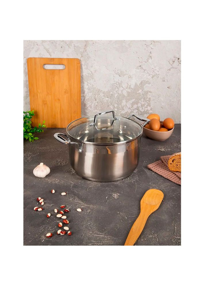 Кастрюля 1 л Universal нержавеющая сталь Krauzer Кастрюля 1 л Universal 14 см нержавеющая сталь (315959222)