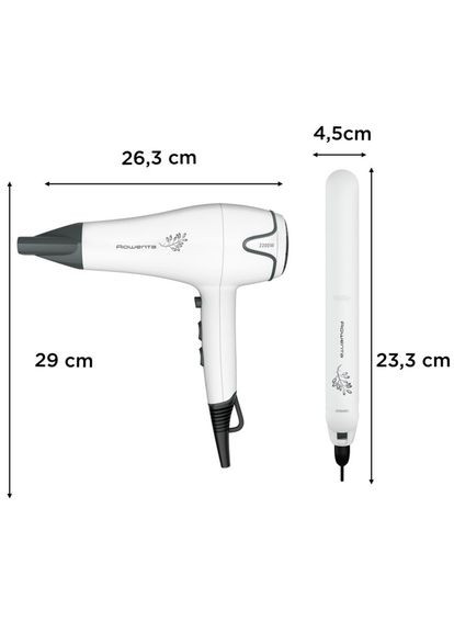Набір випрямляч та фен YD3057F0 (1830009057) Rowenta (306581478)