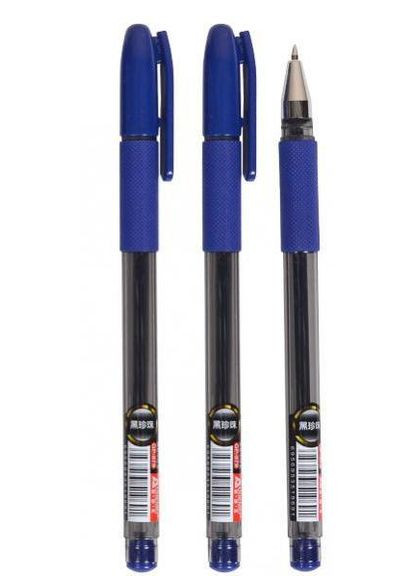 Ручка гелевая, синяя "Black Pearl" GP-979 No Brand (342416748)