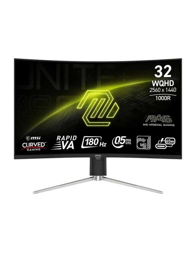 Монітор 31.5' MAG 325CQRF QD E2 VA Black Curved 180Hz MSI (401886580)