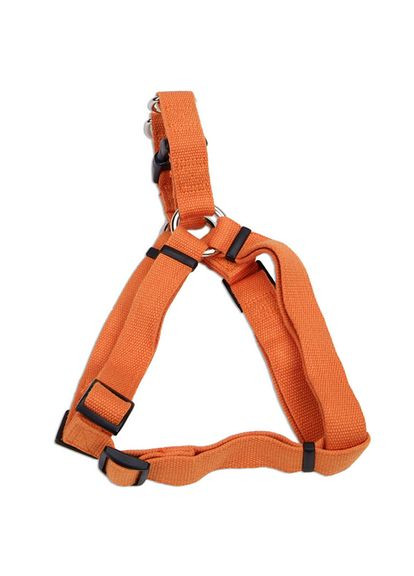 Екошлея для собак New Earth Soy Dog Harness жовтогарячий см. L для собак L 2,5 х 66-96,5 cм (76484149535) Coastal (319435528)