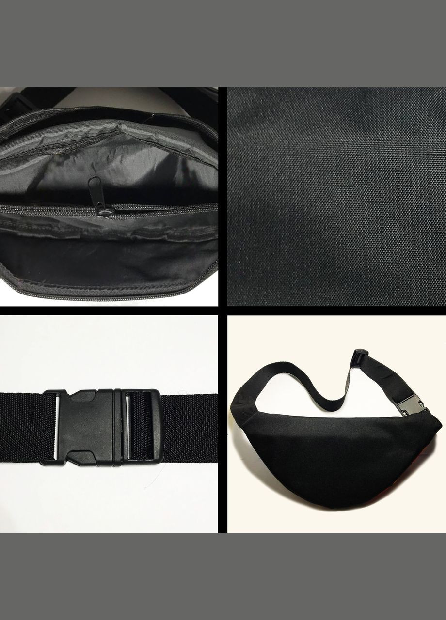 Сумка-бананка дитяча Тачки Блискавка Маквін з принтом, 32х15см, сумка для хлопчика через плече No Brand (306438322)