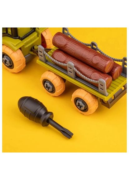 Игровой набор Веселый хутор (трактор с прицепом и молочная ферма с коровами) (8816K) OTAMANKO Веселий хутір (трактор із причепом і молочна ферма (357492164)