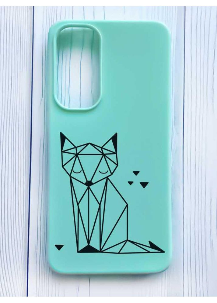 Матовый чехол на Samsung Galaxy A35 (A356) Лиса (принт 126) Creative (355388860)
