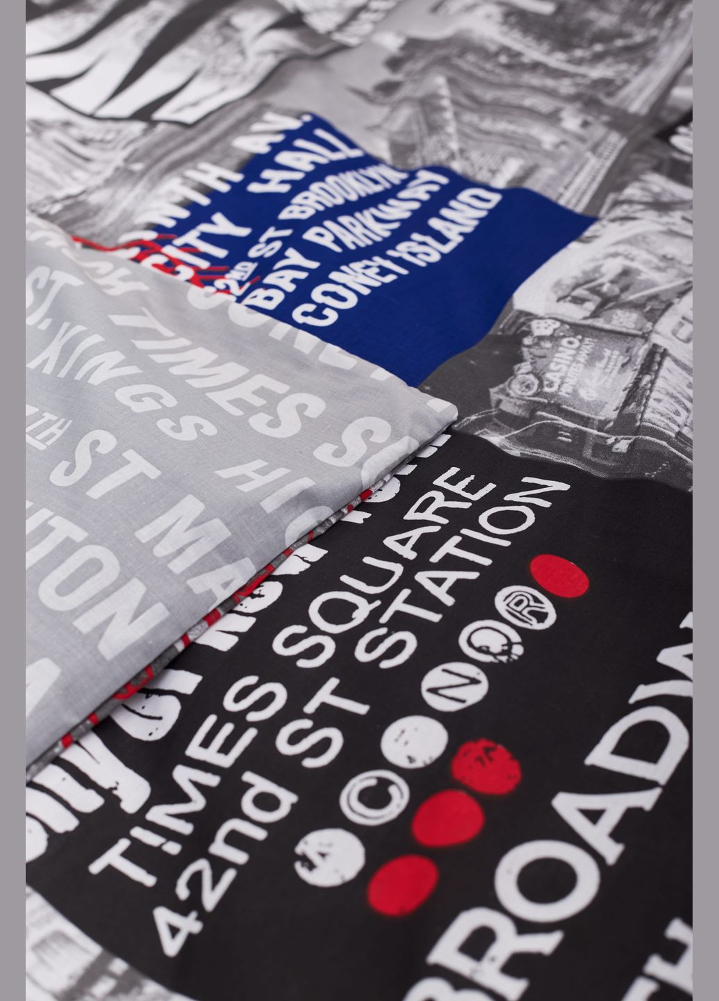 Комплект постільної білизни двоспальний 175х210 наволочки 4х50х70 Бязь Gold Люкс (MS-820001219) Moon&Star New York (285716888)