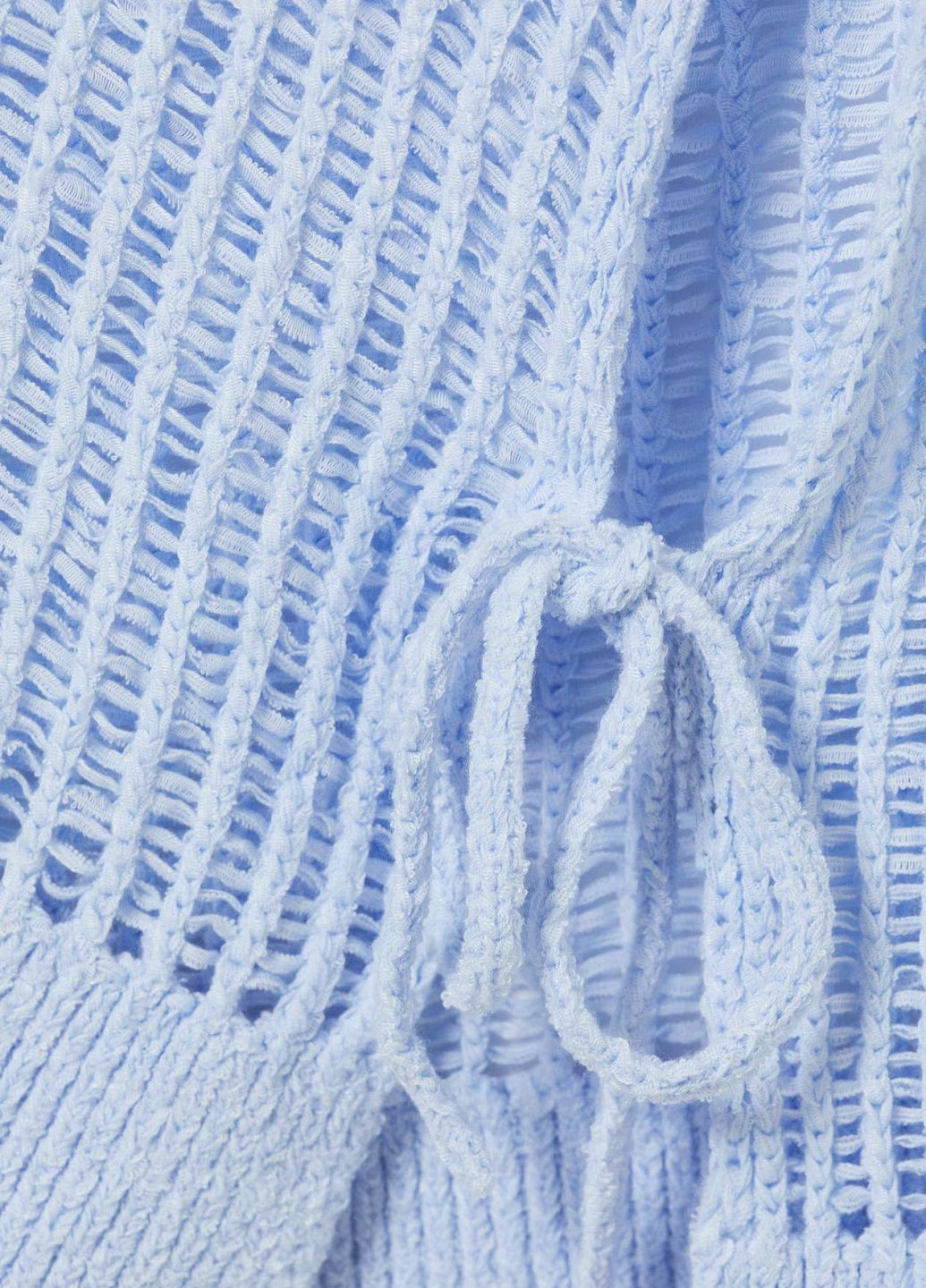 Светло-голубой демисезонный свитер H&M