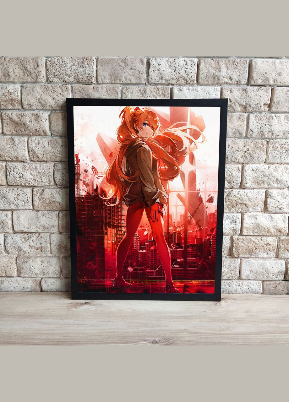 Інтер'єрна картина Аніме Євангеліон-14 42х32см No Brand (317334614)