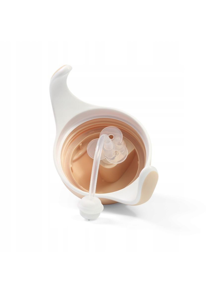 Поилка-непроливайка с отягощенной соломкой и герметичной крышкой Линивец 6+ 240 мл () BabyOno 1464/04 (335029751)