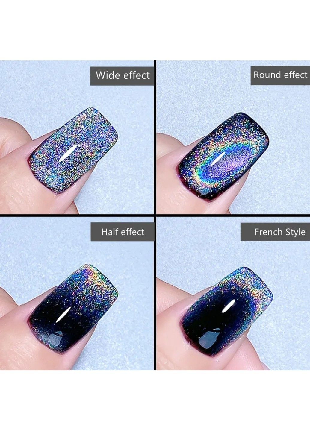 Rainbow Laser MagicNail (292733901)