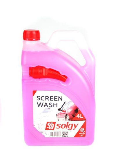 Омивач скла зимовий 22°C, 4 л Solgy (363262748)