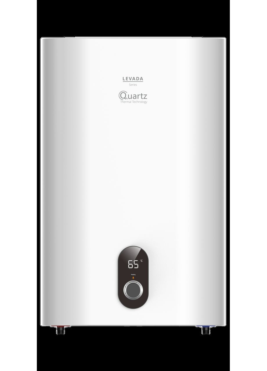 Вертикальный плоский бойлер Levada 80л / накопительный водонагреватель Кварц Quartz (361259352)
