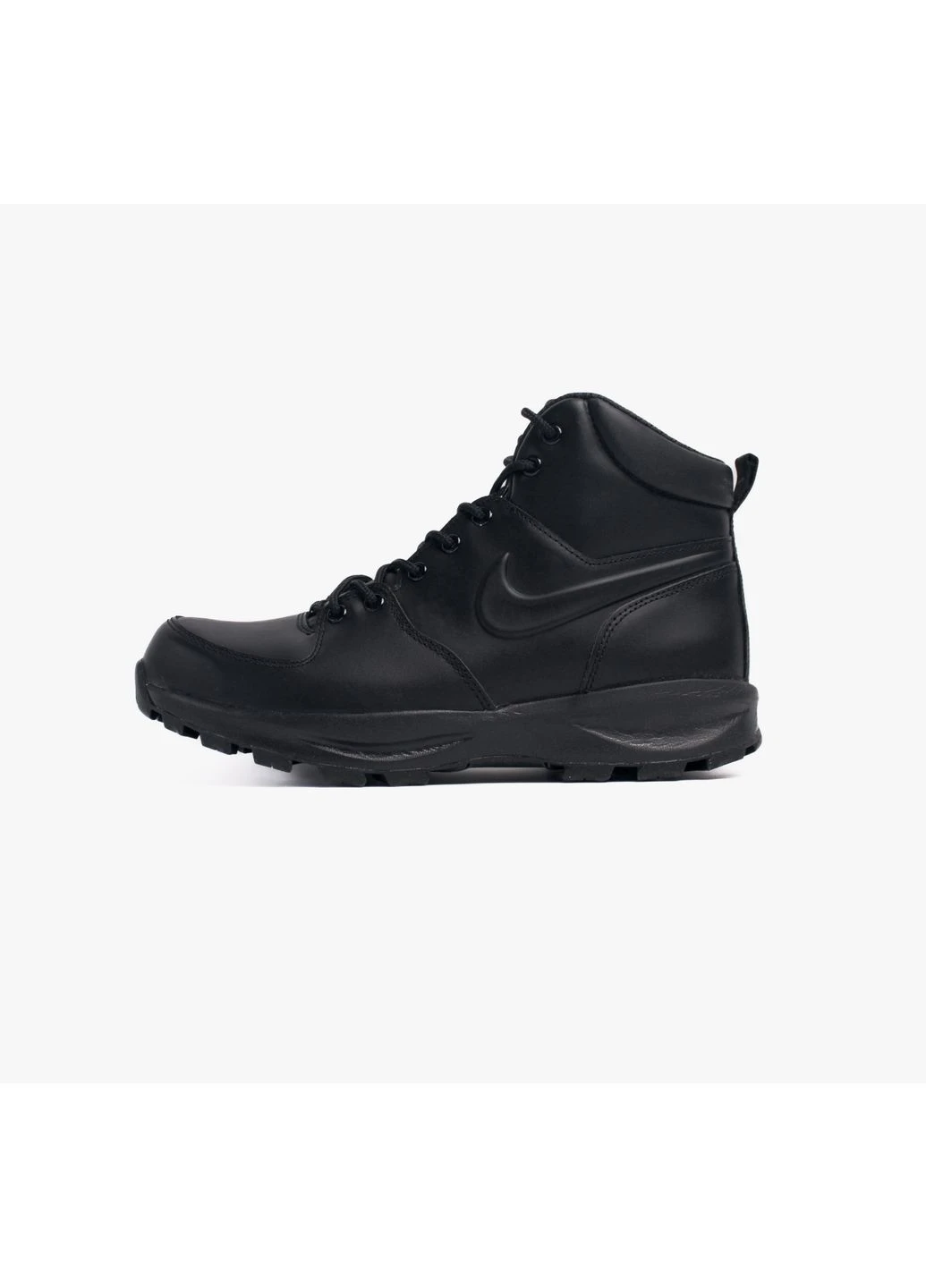 Чорні кросівки manoa leather black 454350-003 зимовий Nike