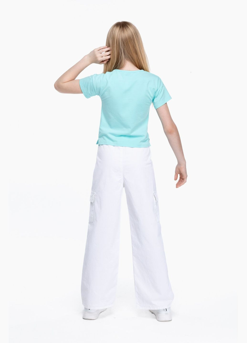 Белые повседневный демисезонные брюки Asl