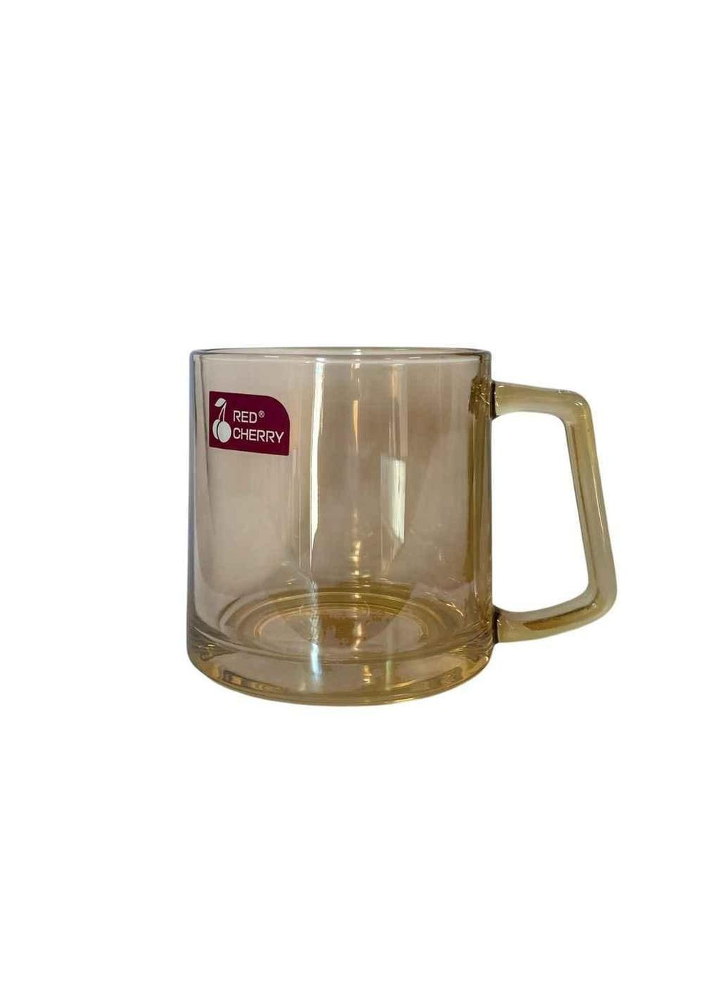 Чашка 340мл янтарна бочка ТМ Red Cherry (349840622)