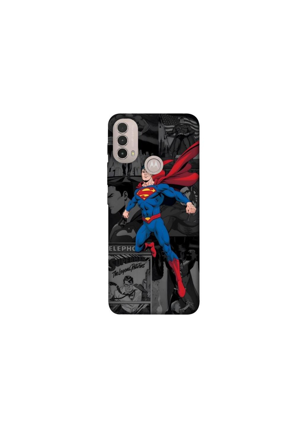 Чохол на Motorola Moto E40 superman comics Frontalka (361998049)