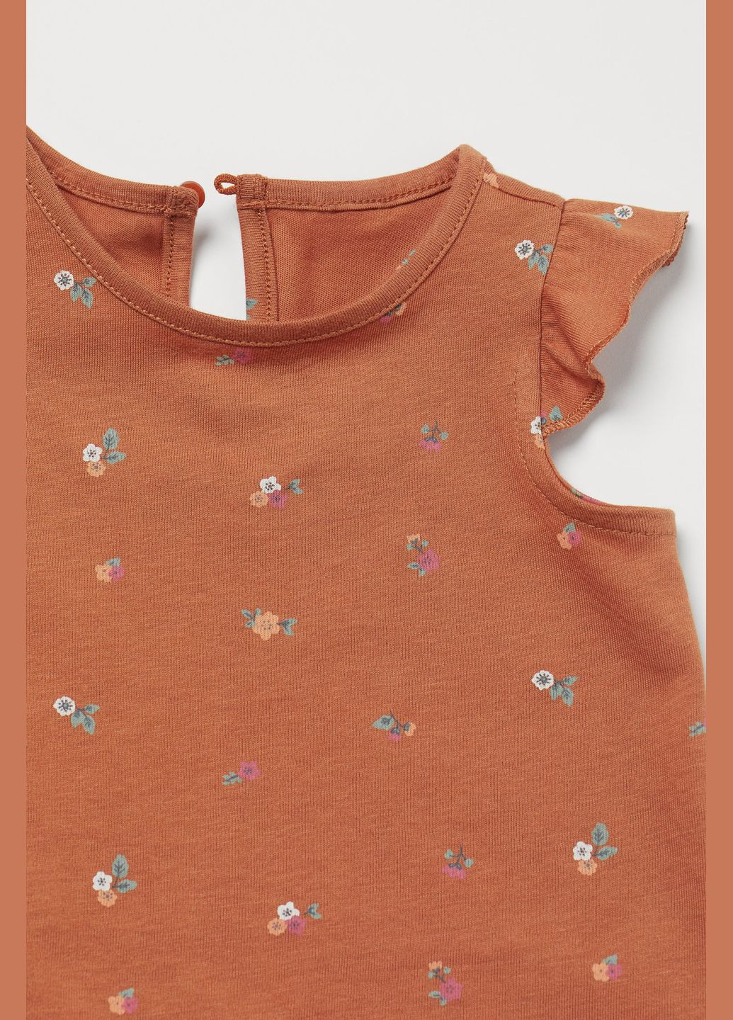 Теракотовий літній комплект (блуза, легінси, пов'язка) H&M