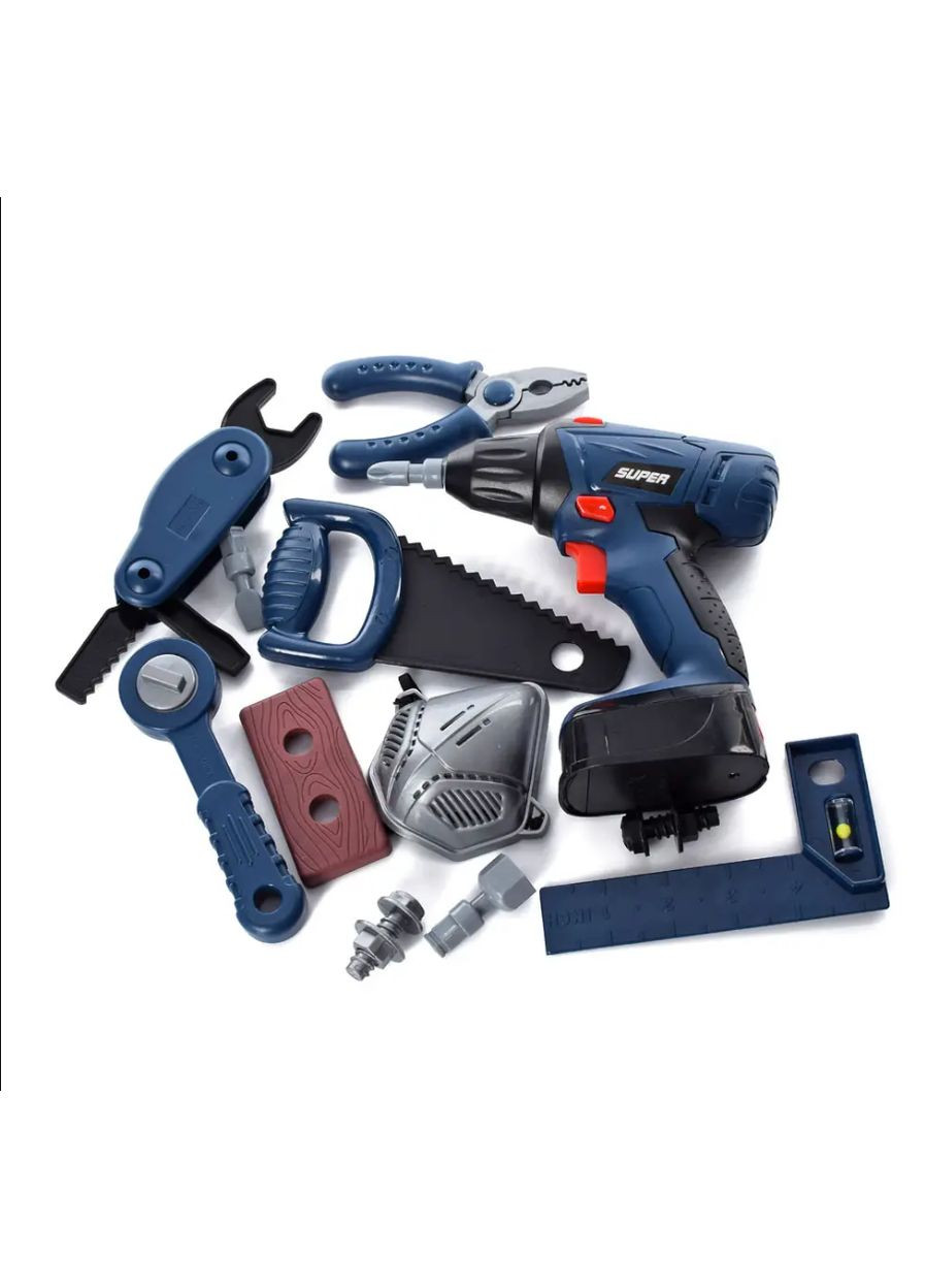 Набор инструментов электродрель и 14 предметов Вид 1 (6801-2-3) Bambi (301421726)