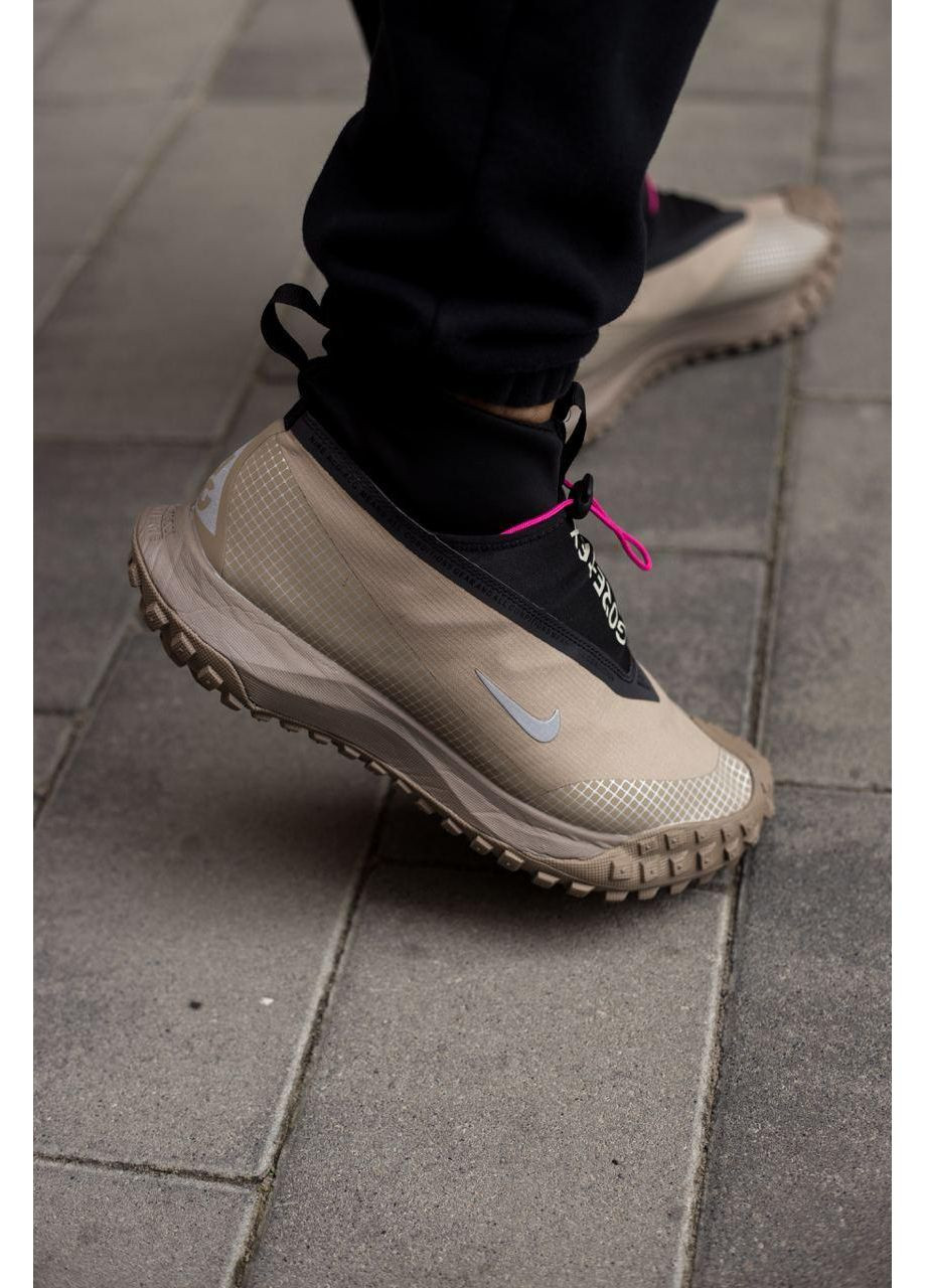 Черные демисезонные кроссовки мужские nike acg mountain fly gore-tex найк асж маунс флай No Brand