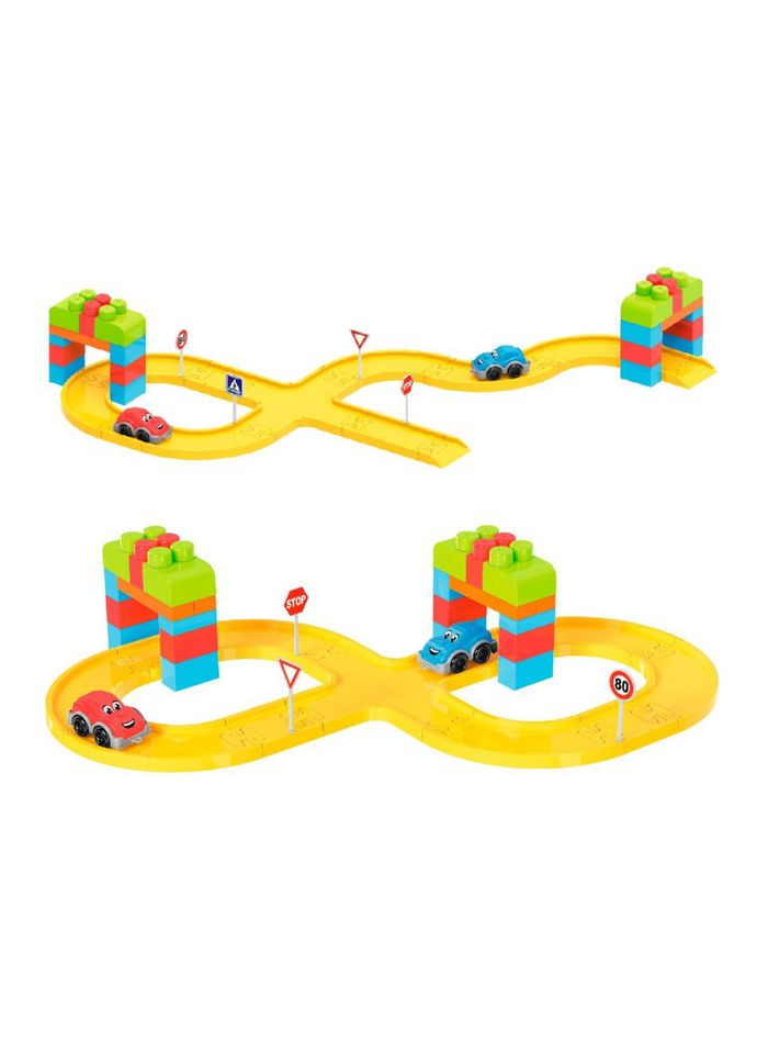 Игрушка "Конструктор Автотрек", арт.8324 100 дет. No Brand (365641214)