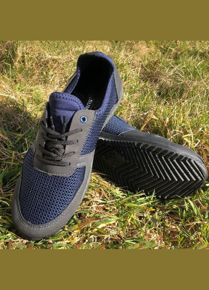 Синій Літні чоловічі кросівки із сітки. літні кросівки Trend