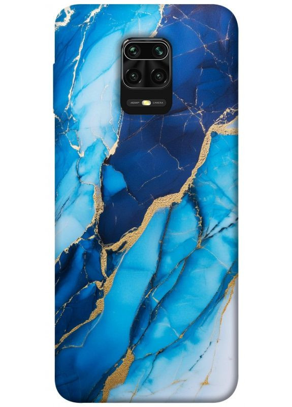 Чехол с принтом для Xiaomi Redmi Note 9s, 9 Pro Max для Сяоми редми ноте 9С, 9о, 9 о макс Blue marble No Brand (338613887)