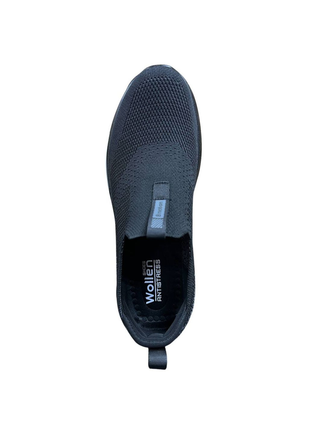 Чорні весняні кросівки Wollen