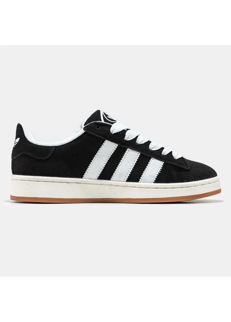 КРОСІВКИ ЖІНОЧІ ADIDAS CAMPUS 00S BLACK WHITE АДІДАС КАМПУС No Brand чорні демісезони (367174666)