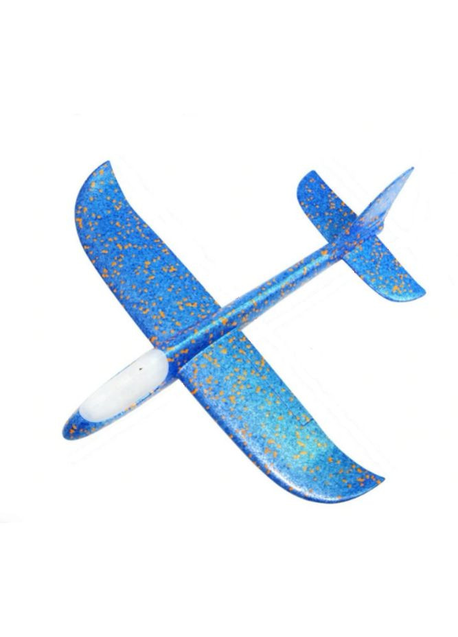 Самолет планер со светом синий (S186-14-3) Qunxing Toys (294206754)