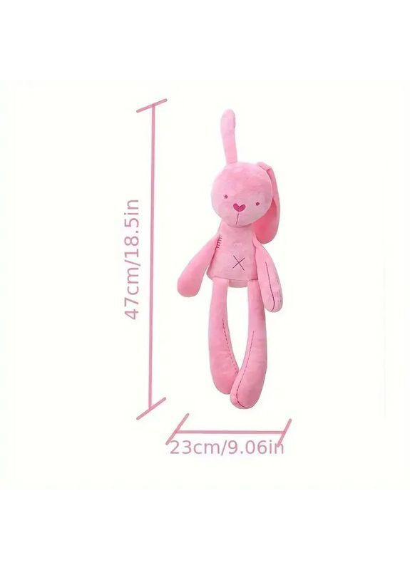 М'яка іграшка зайчик 44 см, плюшева лялька кролик No Brand (369175799)