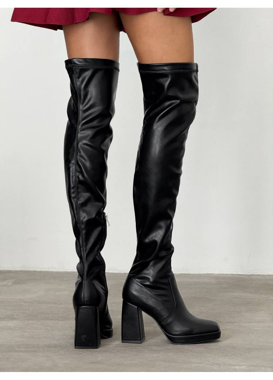 Стильні жіночі ботфорти No Brand (365728520)