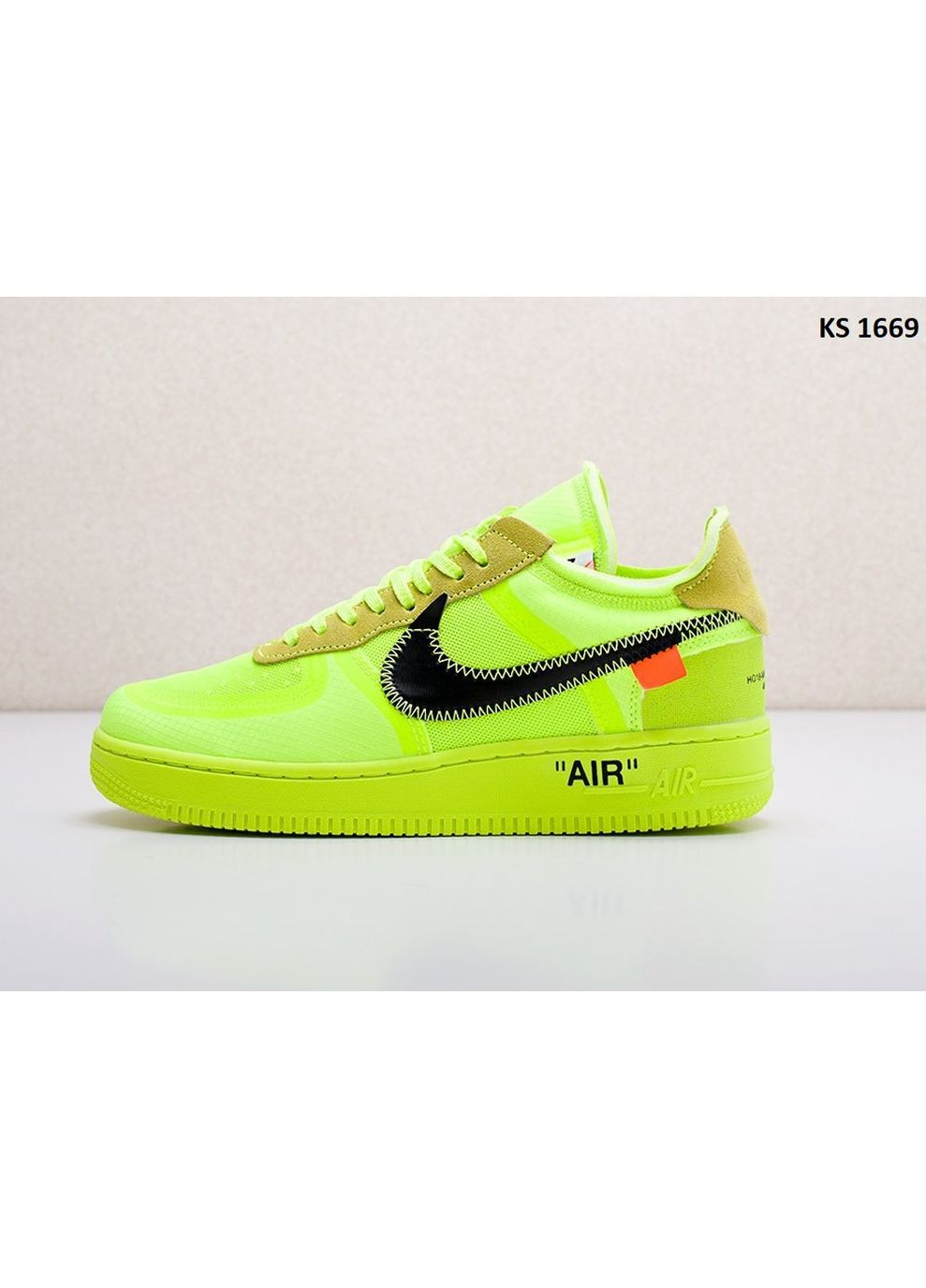 КРОСІВКИ ЖІНОЧІ NIKE X OFF-WHITE AIR FORCE 1 LOW НАЙК No Brand білі демісезони (367177788)