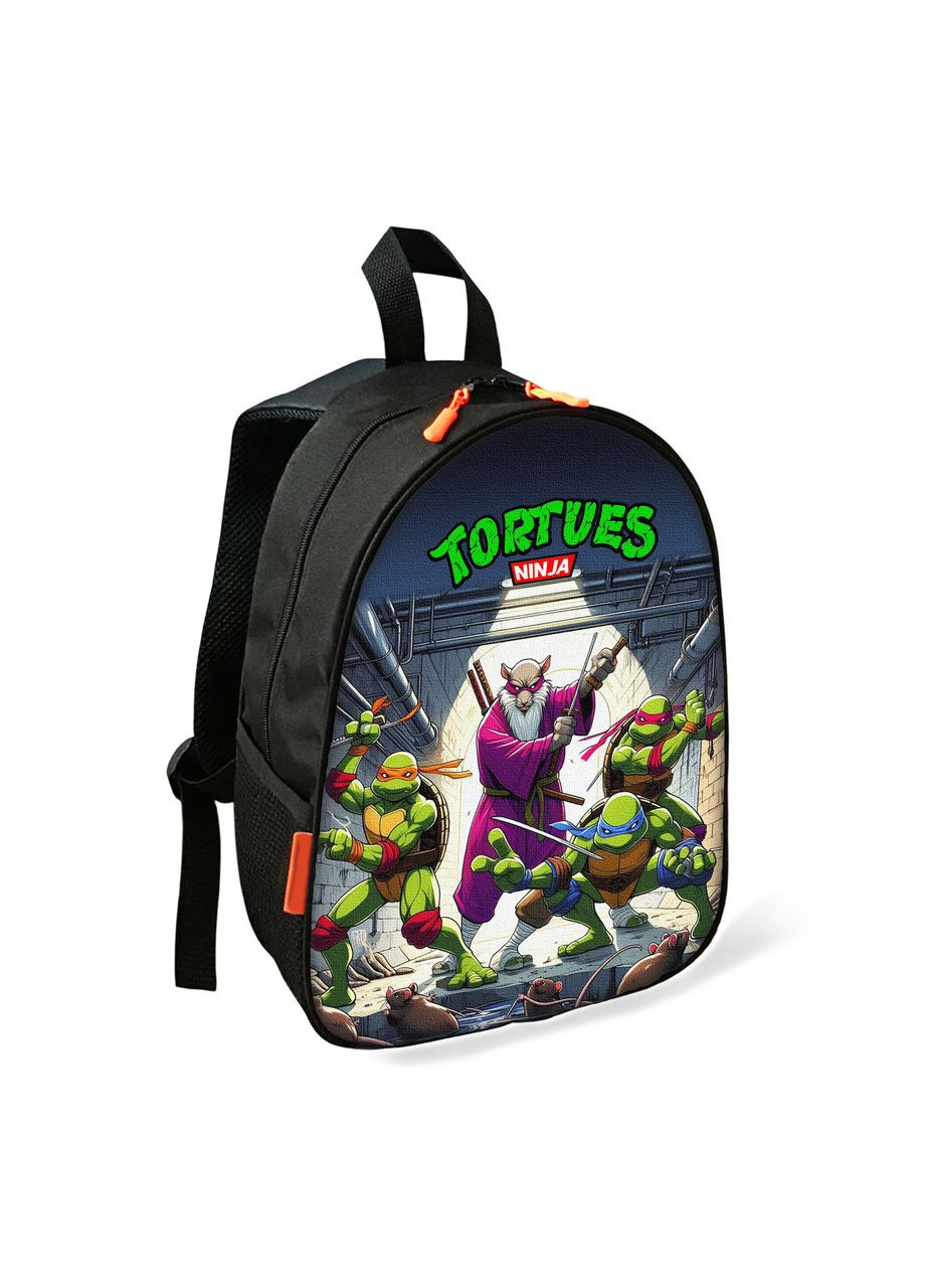 Рюкзак дитячий Черепашки-ніндзя шкільний/міський 34х27х13 см для хлопчика (3021) No Brand (340401895)