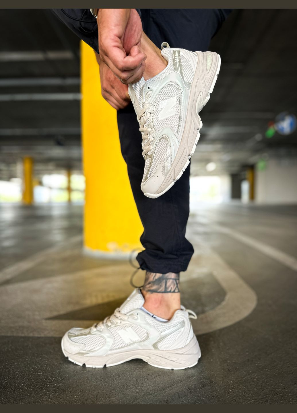 Кросівки жіночі і чоловічі New Balance 530 beige | Нью Беланс 530 бежеві No Brand бежеві всесезони (313102785)