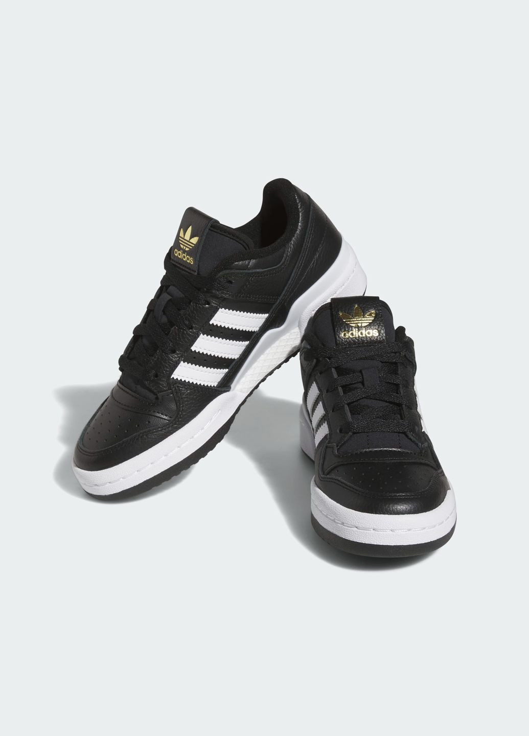 Чорні кеди adidas Forum Low CL J IG0692