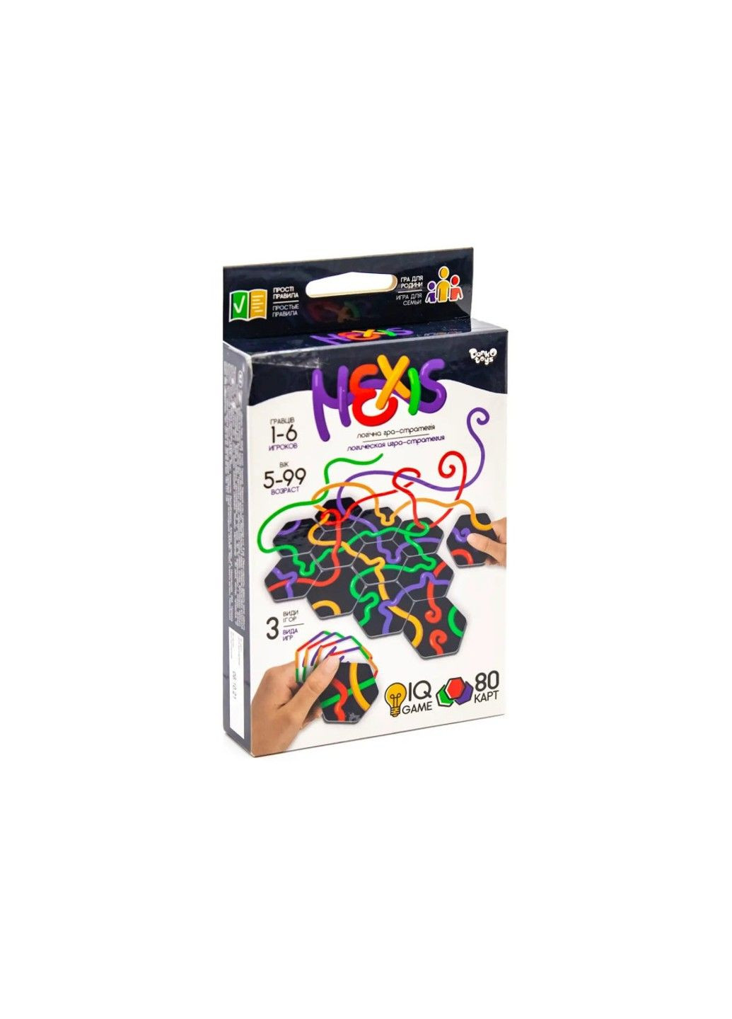 Настольная развлекательная игра "Hexis" G-HEX-01-01 Danko Toys (331297110)