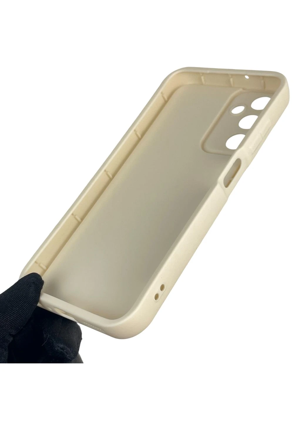 Чехол силиконовый оригинальный Soft Touch с 3D принтом вишенки для Galaxy A05S (SM-A057) (Полная защита камеры) Samsung (378975937)