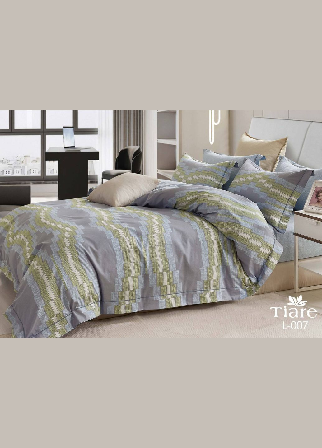 КПБ Двуспальный Сатин Делюкс L-007 Tiare (322289115)