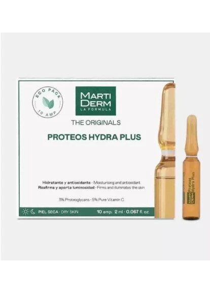 Мартідерм Ампули для сухої та зневодненої шкіри The Originals Proteos Hydra Plus 10 ампул MartiDerm (381221536)