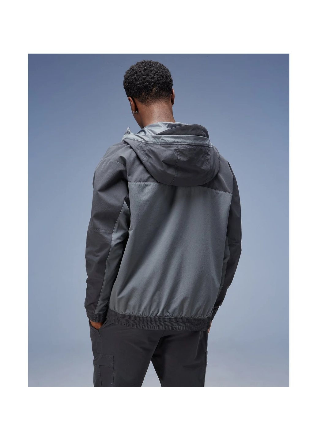 Сіра куртка чоловіча m nsw air max wvn jacket grey Nike