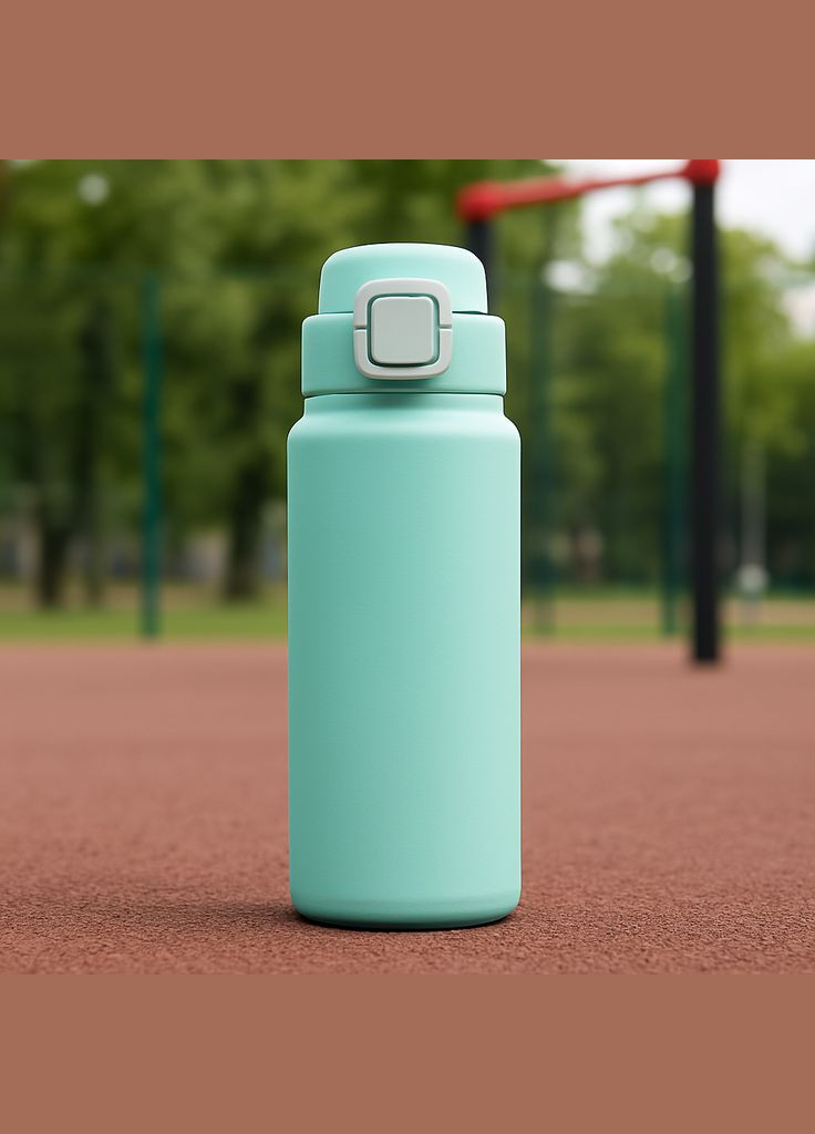 Термобутылка спортивная 600 мл Мята Kamille (328388343)