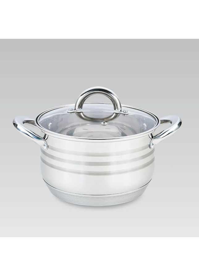 Кастрюля с крышкой MR-3513-22 5,1 л 22 см Maestro (348133258)